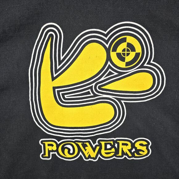 Powers Supply Black Shirt Mens XL Logo Skate Streetwear Stained - Picture 3 of 11